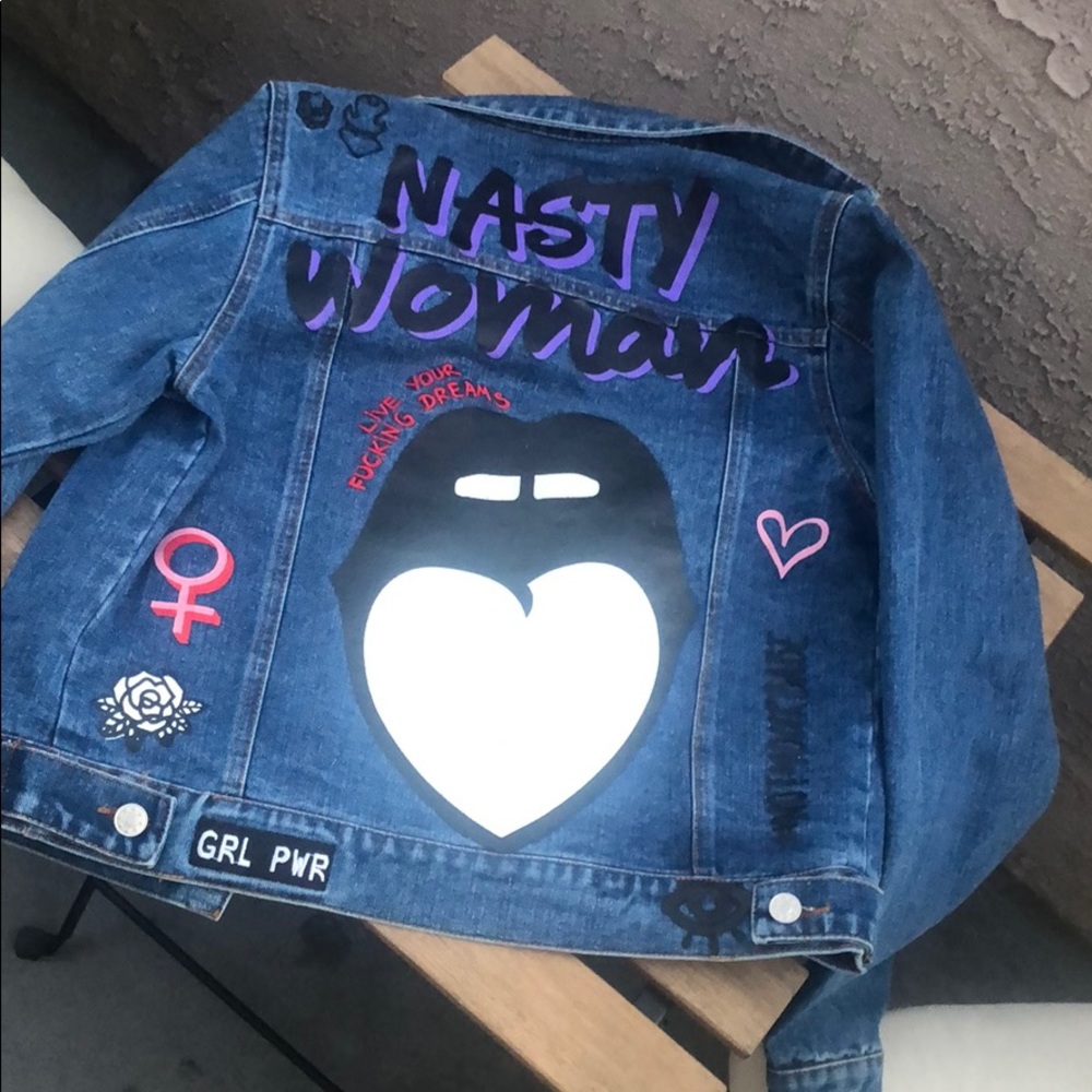 Nasty Gal Denim Jacket NWT